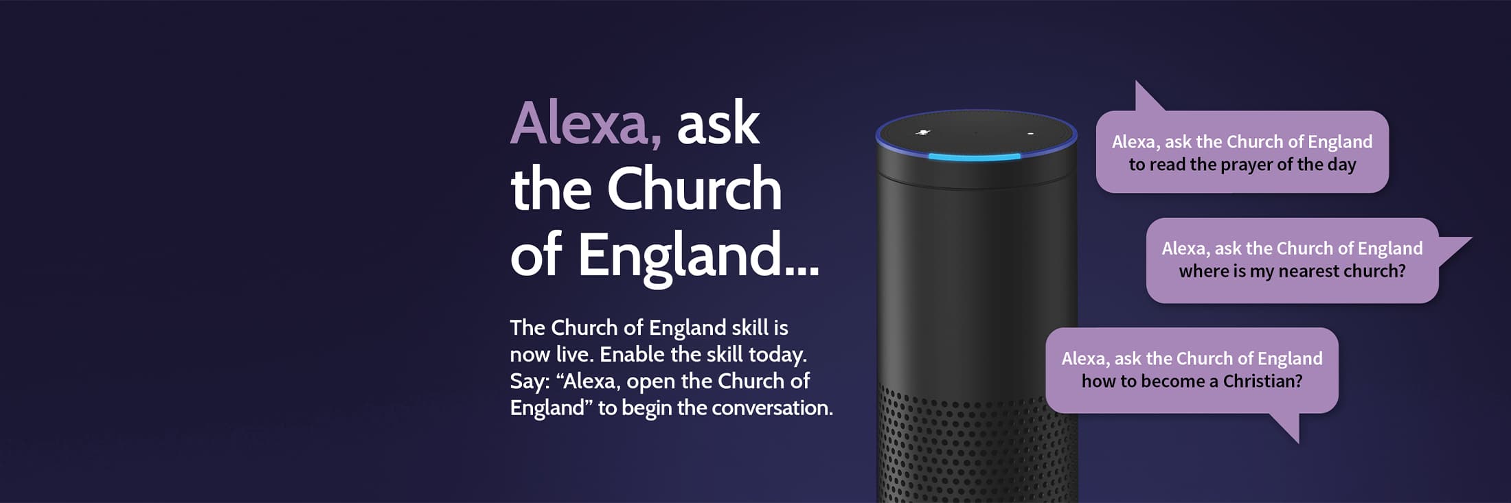 CofE Alexa Social Media Twitter Banner