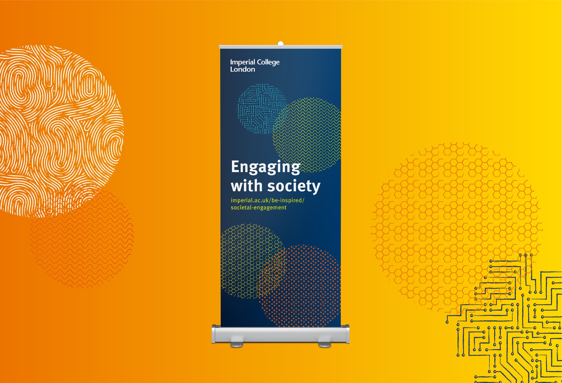 Societal Engagement Pull-up Banner