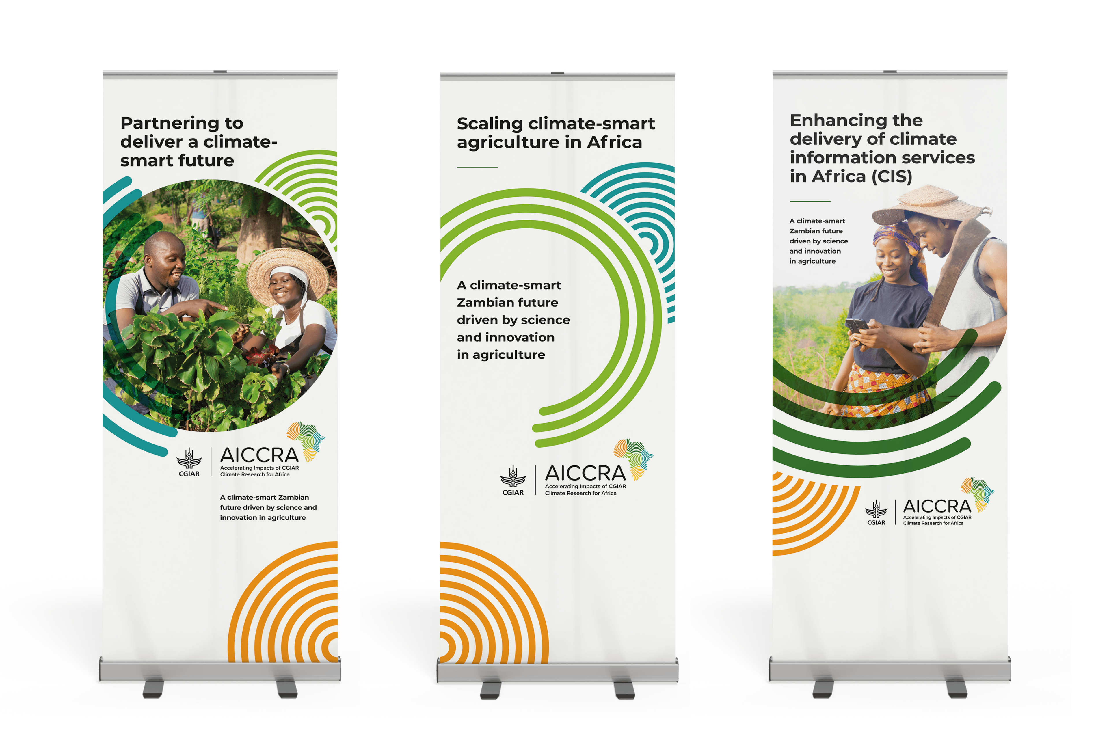 AICCRA Banner designs