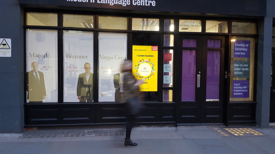 King’s Modern Language Windows